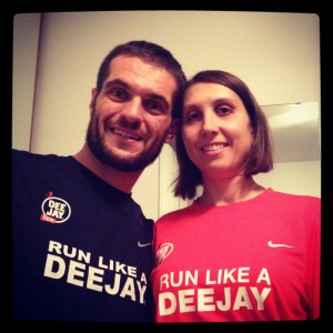 La foto dopo la corsa è meglio non vederla :-)