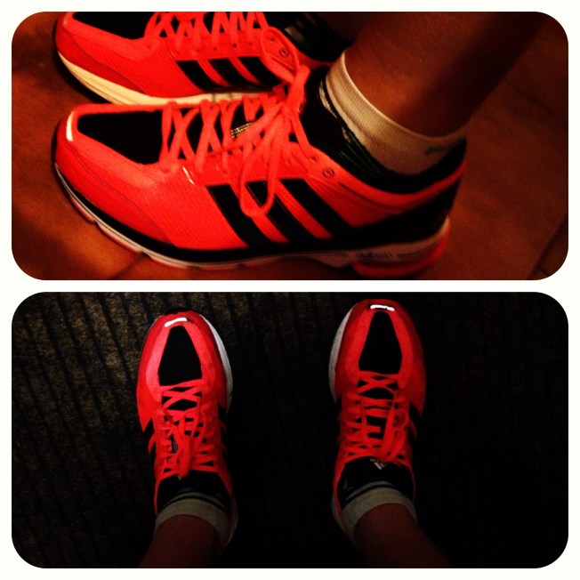 Anche le scarpe nuove aumentano il piacere delle ripetute