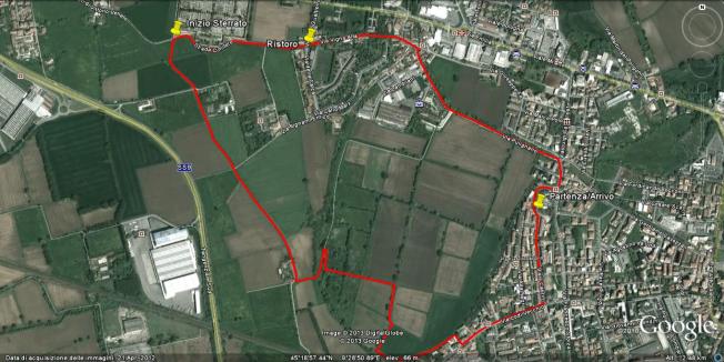 Percorso Pulirun 2013