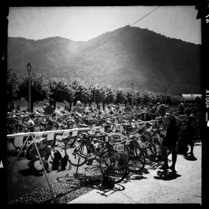 Bicycles. Bicycles everywhere.