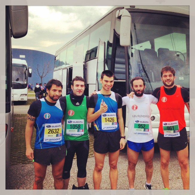 Spilli multicolore alla partenza