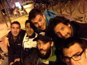 Un selfie per salutare Lello