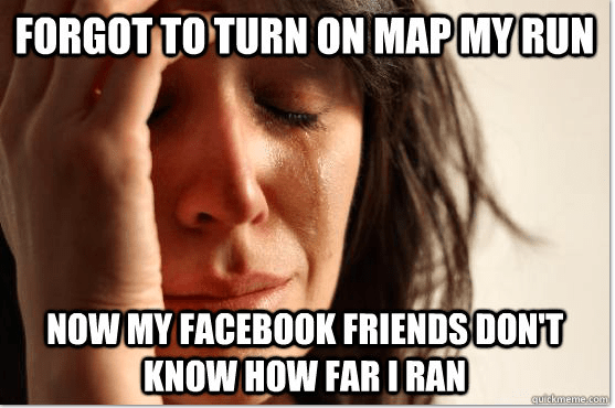 'Mi tocca correre di nuovo oggi!'